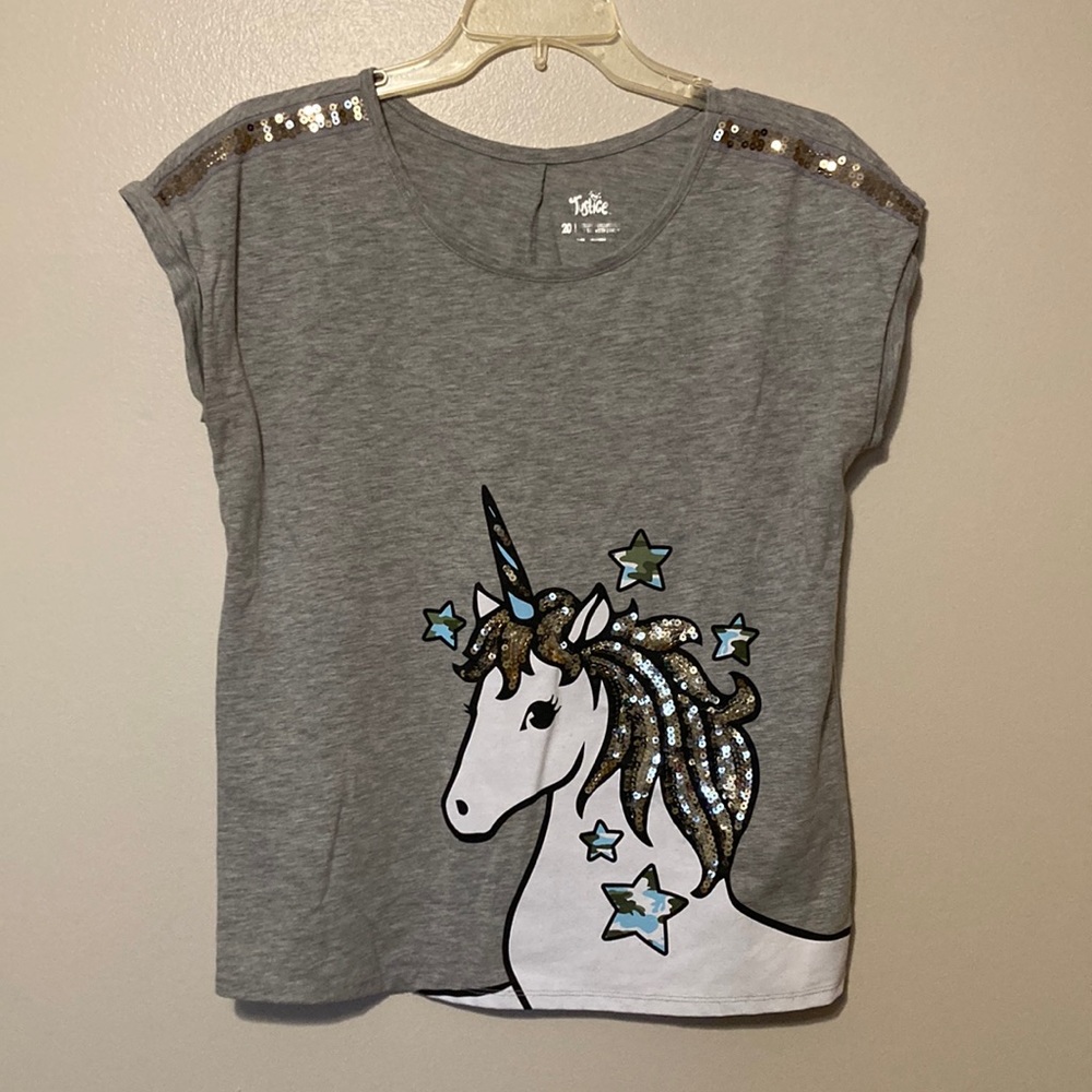 Justice unicorn tee